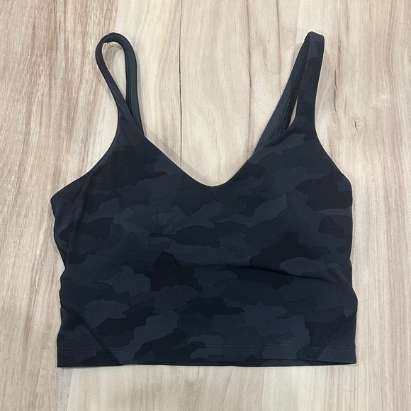 lululemon athletica Black Camouflage Tank Top - Picture 1 of 2